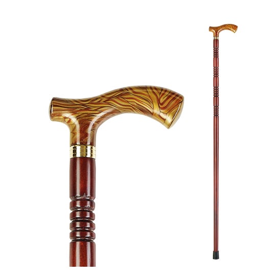 Cavip By Flexor Walking Stick Wooden Stick Lathed / Engraved 423 1pc
