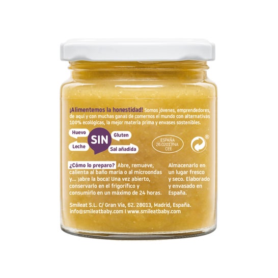 Smileat Tarrito Ecológico de Guisito de Alubias 230 g