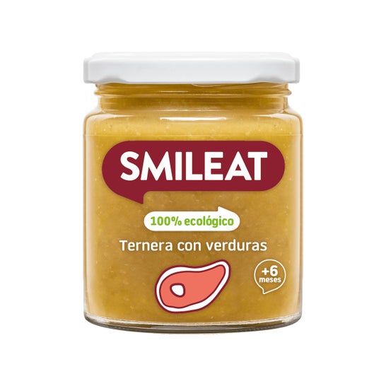 Smileat Tarrito De Ternera Con Verduras Ecológico