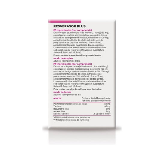 Soria Natural Resverasor Plus 28comp