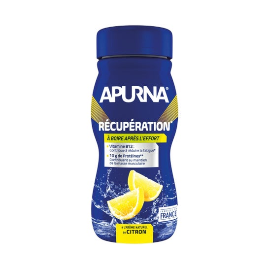 Lactalis Apurna Lemon Mint Recovery Trinkflasche 300ml