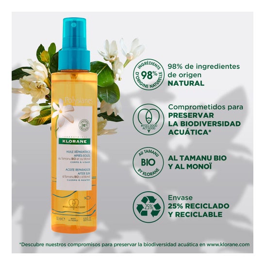 Klorane Aceite Reparador After Sun 150 ml