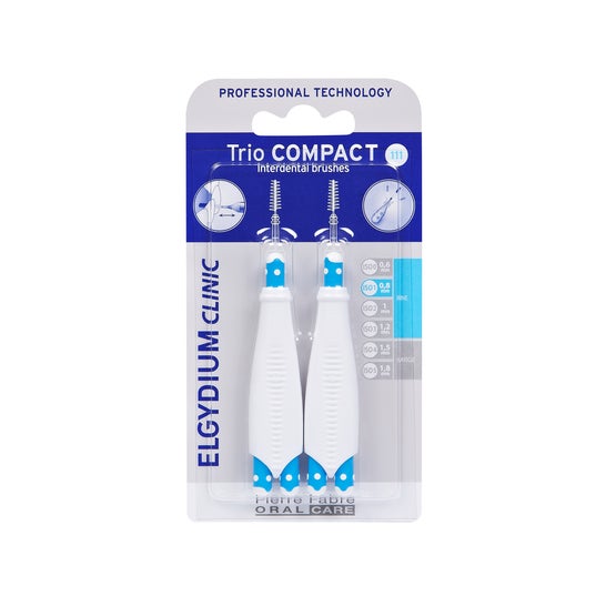 Elgydium Clinic Trio Compact Cepillos Interdentales 111 Elgydium Clinic Trio Compact Cepillos Interdentales 111