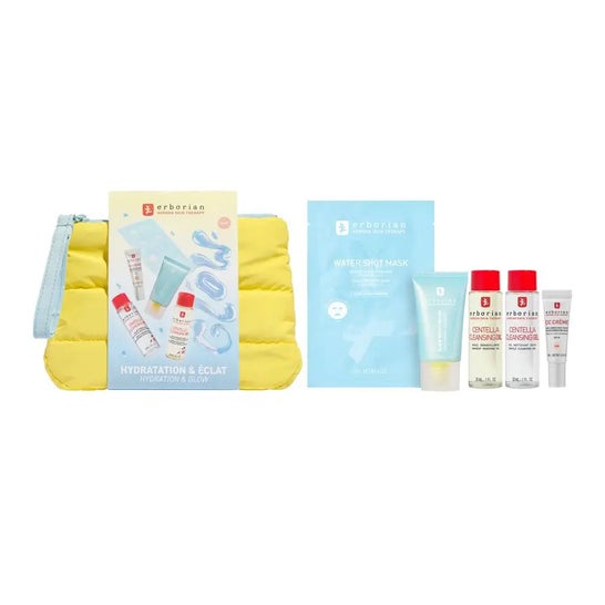 Erborian Neceser Hidratación & Brillo Claro Set