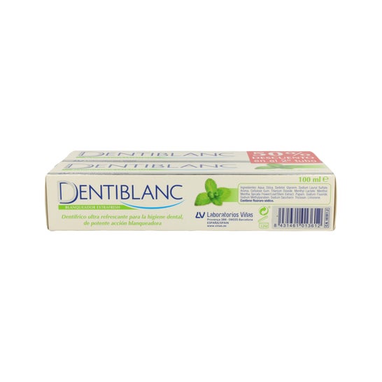 Dentiblanc Extrafresh Pasta Dental Pack de 2 uds X 100 ml