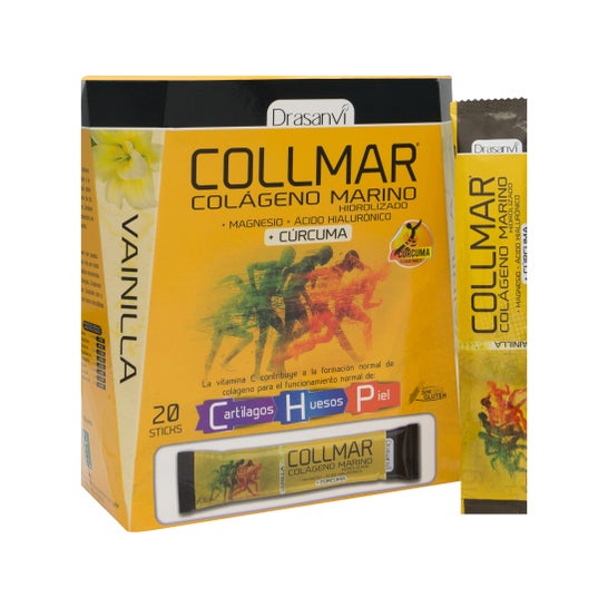 Collmar Magnesium Turmeric Flavour Vanilla 20 Sticks