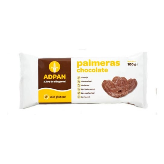 Adpan Palmeras Chocolate sin Gluten 75g