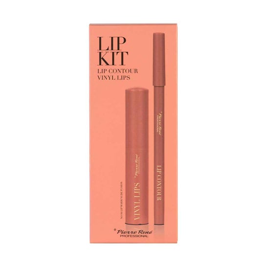 Pierre René Lip Kit Nro Warm Nude Fusion