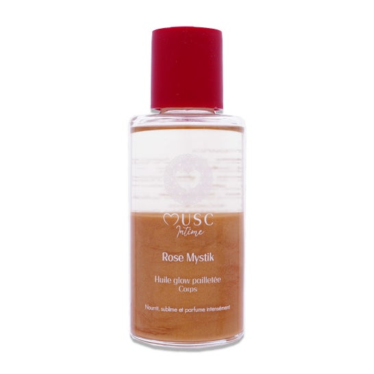 Musc Intime Rose Mystik Glitzerndes Glow-Öl 100 ml
