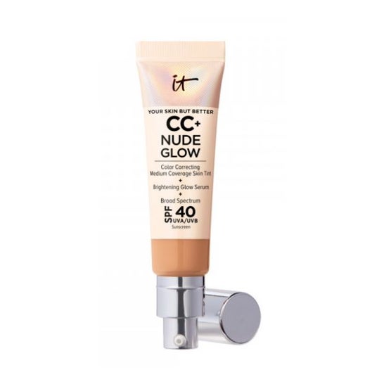It Cosmetics Cc+ Nude Glow Lightweight Foundation + Glow Serum Spf40 Neutral Tan 32ml