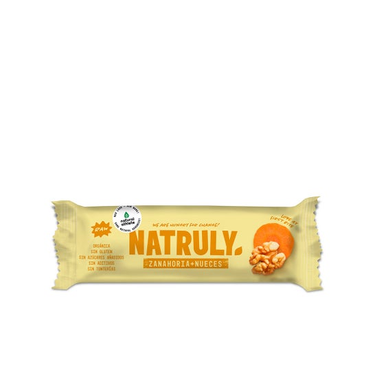 Natruly Raw Carrot & Nut Energy Bar 40g