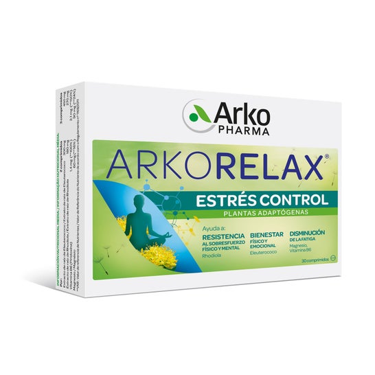 Arkorelax spændingsstyringsboks på 30 tabletter