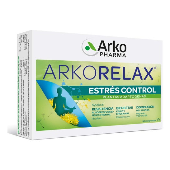 Skrzynka kontrolna Arkorelax Stress Control Box 30 tabletów