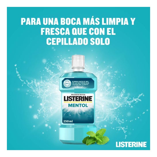 Listerine Enjuague Bucal Mentol 500ml