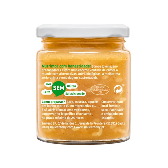 Smileat Ca-Chi-Tos Tarrito Arroz con Pavo Verduras Eco +10M 230g