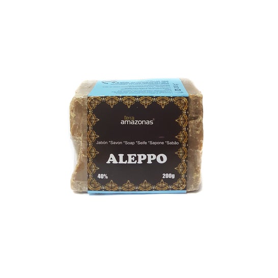 Terra Amazonas Jabón Alepo 40% Aceite Laurel 200g