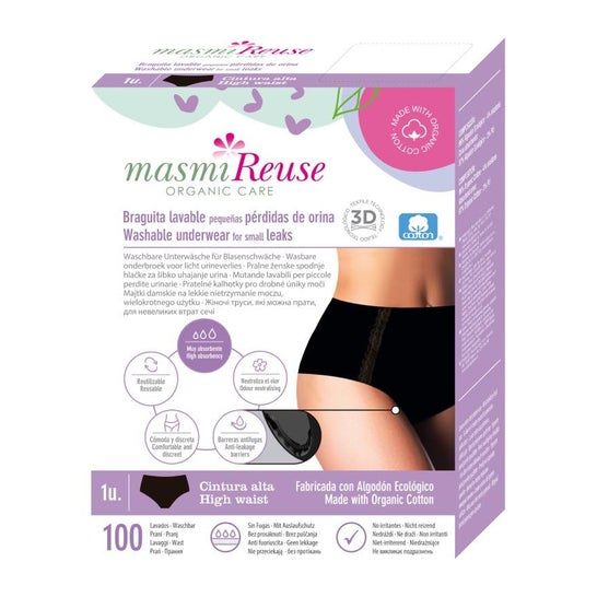 Masmi Reuse Mutandina Incontinenza Vita Alta Taglia XL 1 pz