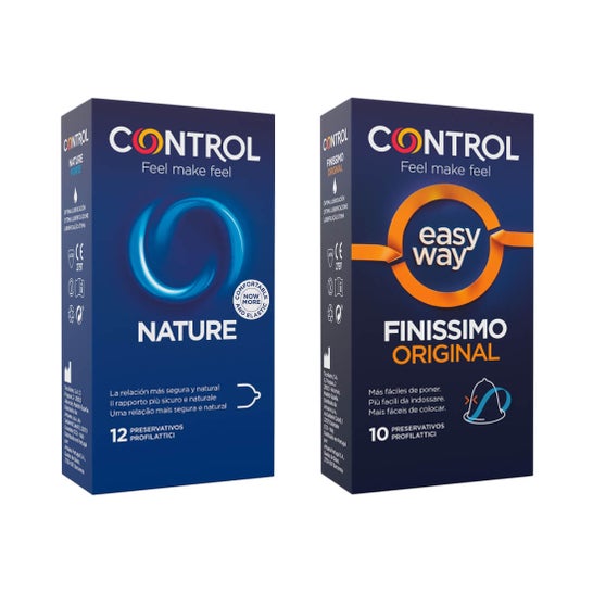 Control Preservativos Nature 12uds + Finissimo 10uds