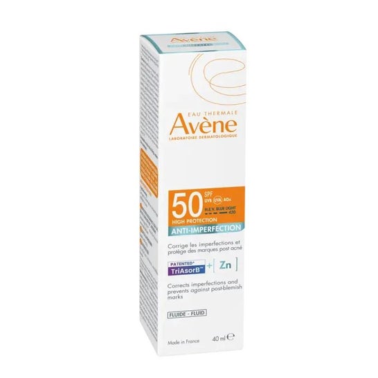 Avène Fluido Antiimperfecciones Spf50 40Ml Avène Fluido Antiimperfecciones Spf50 40Ml