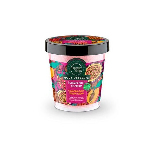 Organic Shop Crema Peeling Corporal de Frutas de Verano 450ml