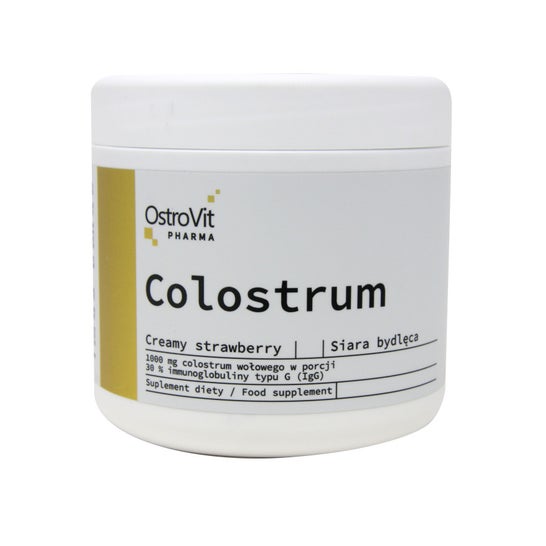 OstroVit Pharma Beef Colostrum Creamy Strawberry 100g