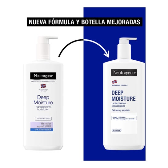 Neutrogena Pack Hidratación Profunda Sin Perfume 2x750 ml