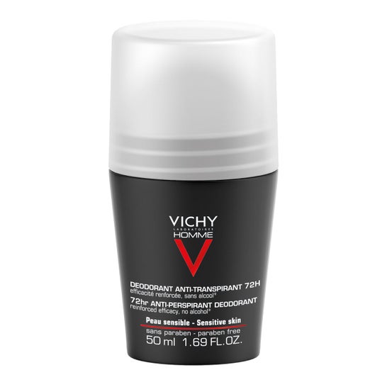 Vichy Homme 72h intense control roll-on deodorant 50ml