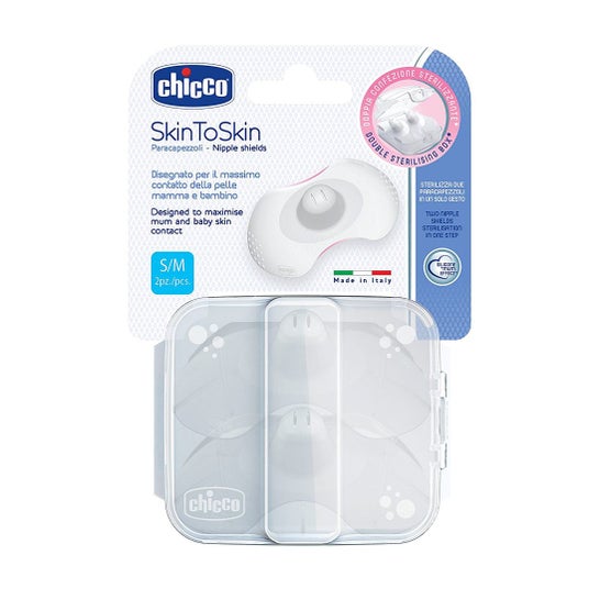 Protegepezon Silicona Chicco Skintoskin 2 U T- S/m 2 U