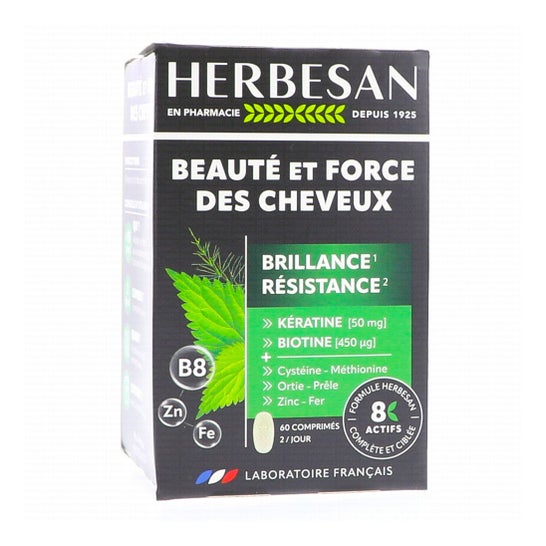 Herbesan Belleza y Fuerza del Cabello 60comp