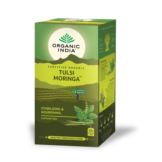 Organic India Tulsi Moringa Tea 25sobres