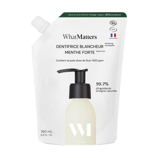 What Matters Tandpasta Witmakend Mint Sterk 180 ml