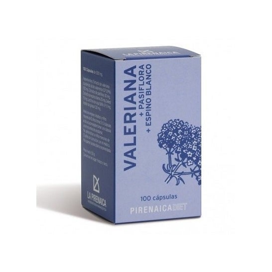 La Pirenaica Valeriana + Pasiflora + Espino Blanco 100caps