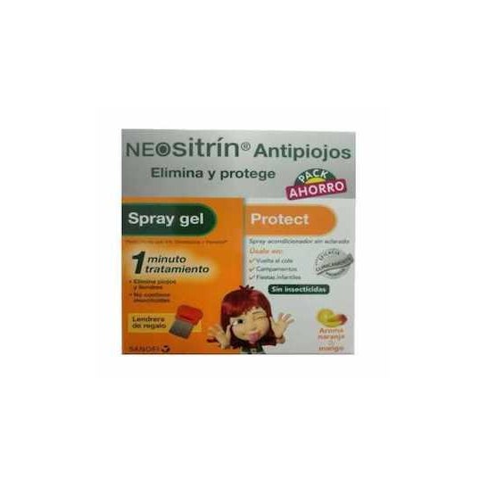 Neositrin 100 % Spray + Champu Antipiojos Kit