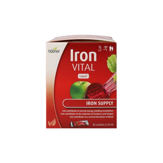Hübner Iron Vital Ferro e Vitamine 20 Bustine