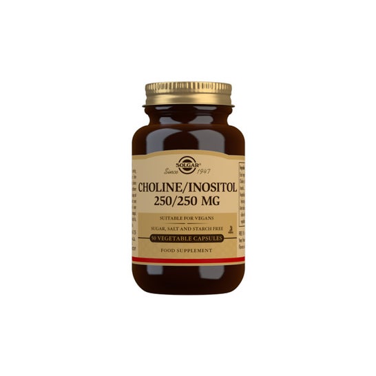 Solgar Choline / Inositol 250 / 250 mg 50vcaps