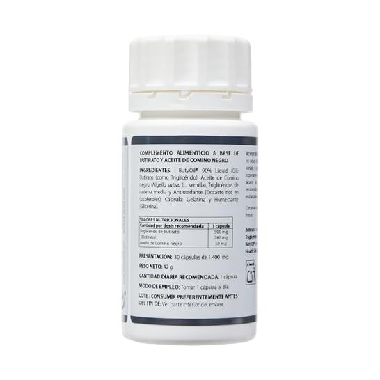 Equisalud Microbiota Butyraat Triglyceride 30Caps Equisalud Microbiota Butyraat Triglyceride 30Caps