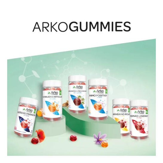 Arkopharma Arkogummies Piernas Ligeras Vid Roja 60uds Arkopharma Arkogummies Piernas Ligeras Vid Roja 60uds