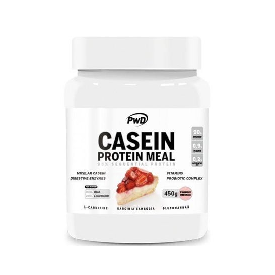 PWD Casein Protein Meal Queso Fresa 450g