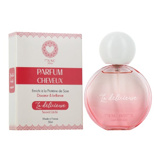 Musc Intime La Délicieuse Perfume Capilar Litchi Dulce 50 ml