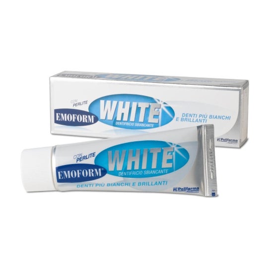 Polifarma Benessere Emoform White Dentifricio Sbiancante 40ml