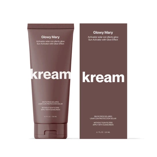 Kream Glowy Mary Acelerador Del Bronceado 200 ml