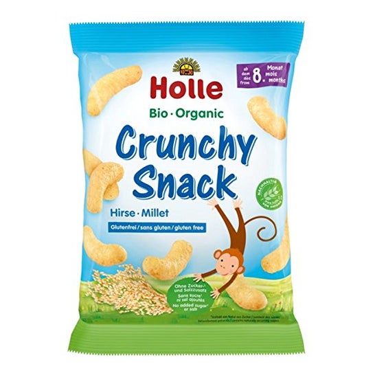 Holle Crunchy Millet Snacks +8 Months 25gr