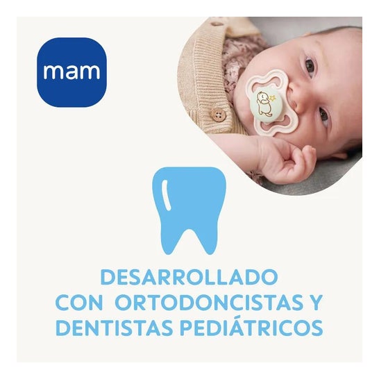 Mam Supreme Night Chupete Silicona 2-6M Neutro 1ud Mam Supreme Night Chupete Silicona 2-6M Neutro 1ud