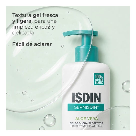Isdin Germisdin Aloe Vera Bath Gel Soap Free 500ml