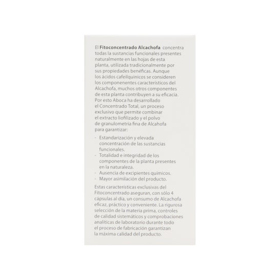 Aboca Fitoconcentrado Alcachofa 50 caps