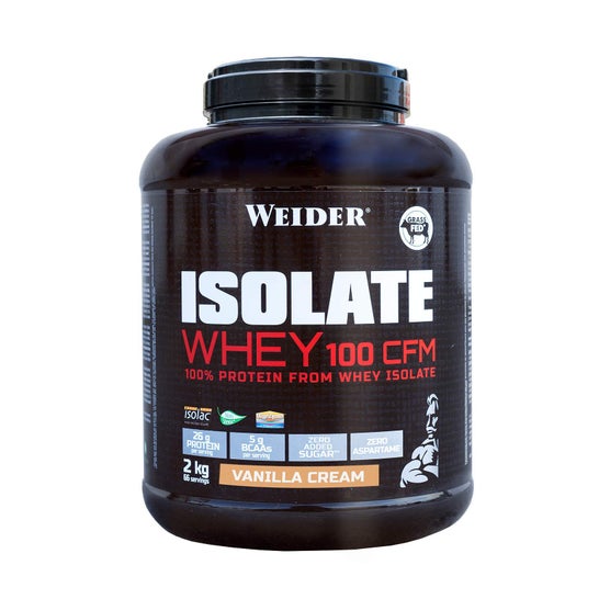 Weider Isolat Molke 100 CFM Crema de Vainilla 2kg