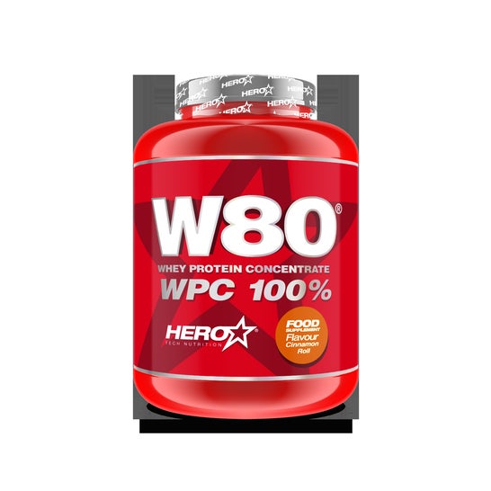 Hero tech Nutrition W80 Canela 900 Gr
