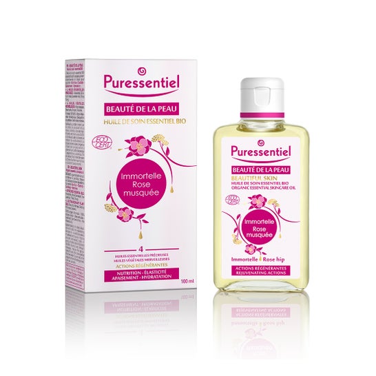 Puressentiel Organic Massage Oil Immortelle & Rosehip