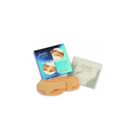 Comforsil Hallux Valgus Sanator Almohadilla Plantar Silicona 36/38 1 ud