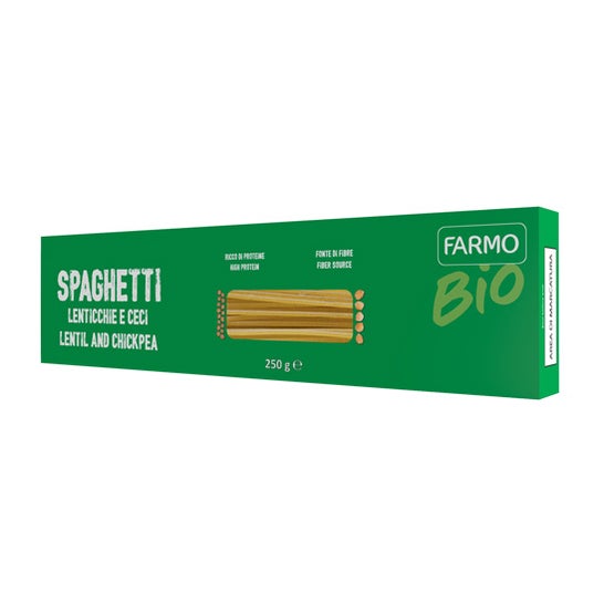 Farmo Bio Espaguetis Lentejas y Garbanzos 250g